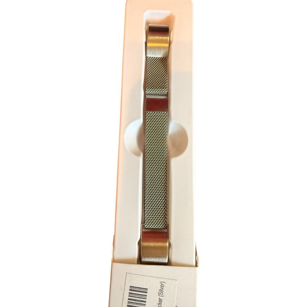 Alta Bands Fit Bit Replacement Band‎ Silver Sportband